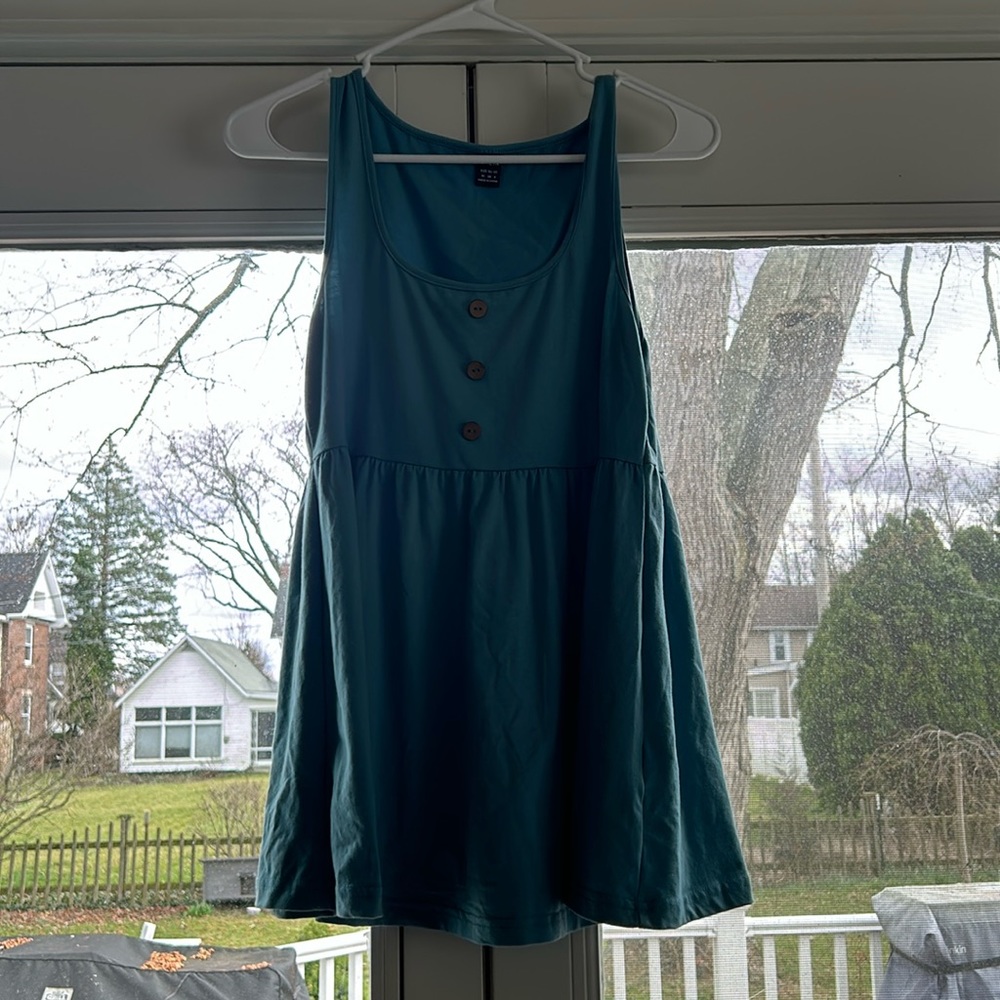 Blue tank top